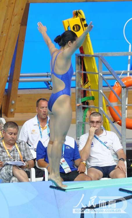 大运会中国跳水女队憾失首金 澳大利亚选手爆冷夺冠(组图)