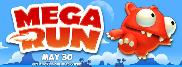 【mega run】快节奏卡通风横版过关游戏