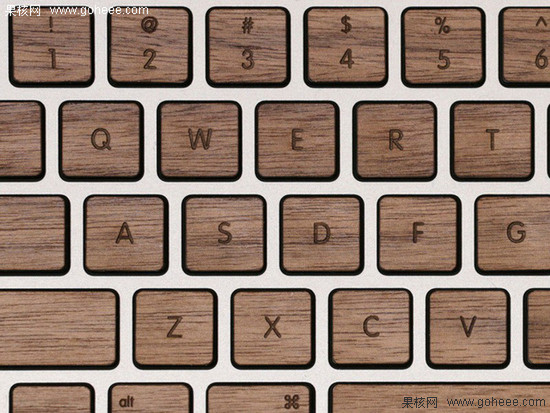 回归自然 Lazerwood Macbook Pro木质键盘贴_科技频道_凤凰网