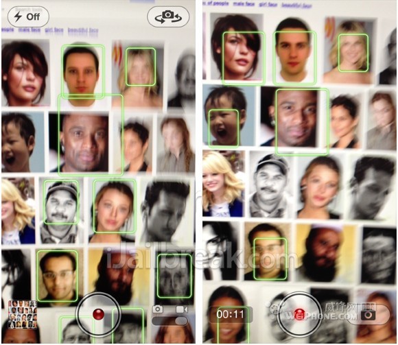 久等了!视频录制同时检测人脸功能登陆ios