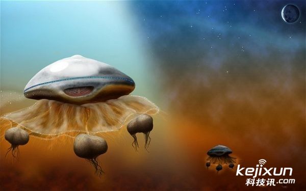 科学家称外星人形如水母 生命形式由硅组成/图