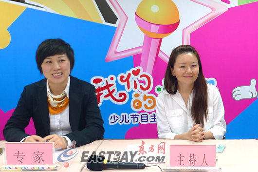 知名少儿节目主持人豆豆出任评委。