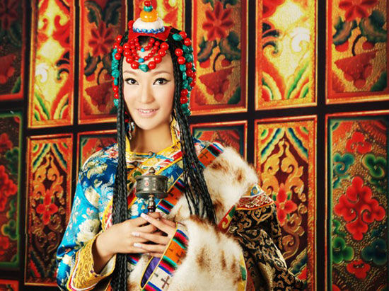 拥有天然系美感的藏族女歌手