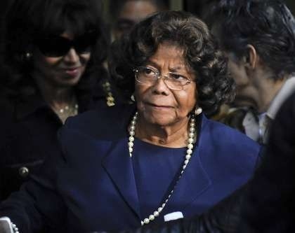 迈克尔?杰克逊的母亲82岁的祖母凯瑟琳?杰克逊（Katherine Jackson）