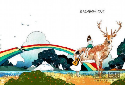 Rainbow cut唱片封面。