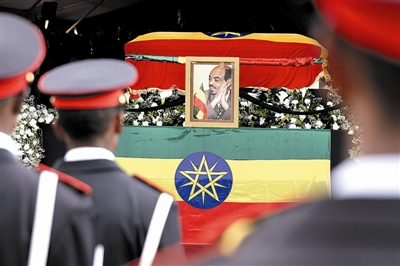 埃塞俄比亚总理国葬图