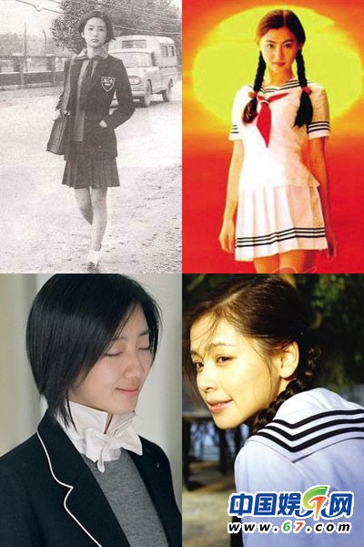 电影中的校服“女神”