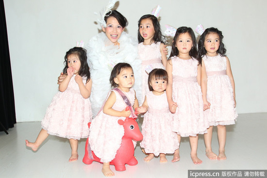 提到1岁半大的爱女 张楚儿 