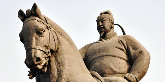 唐太宗李世民雕像