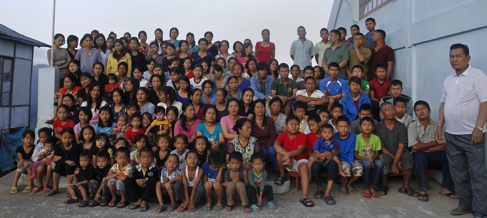 探秘印度一夫三十九妻生活