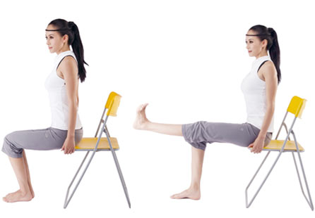 二,单腿勾脚式tips:高跟鞋穿久了容易造成浮肿,此动作可以有效缓解