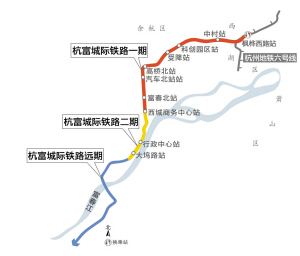 富阳一直有个地铁梦,最新消息是,杭州至富阳城际铁路项目已基本落定