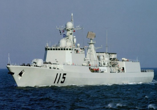 2艘051c导弹驱逐舰