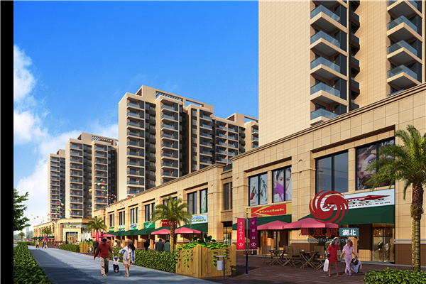 清江泓景:南武昌湖边的生态住区