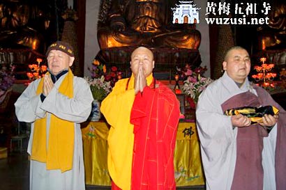 五祖寺方丈见忍大和尚3月21日开始闭关修行