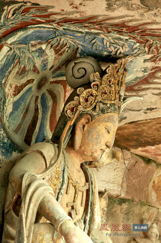 美到极致的毗卢洞紫竹观音