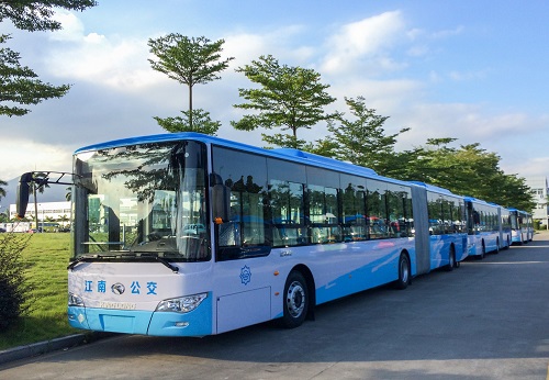 大金龙18米brt主打南京都市"快旋律" _商业频道_凤凰网