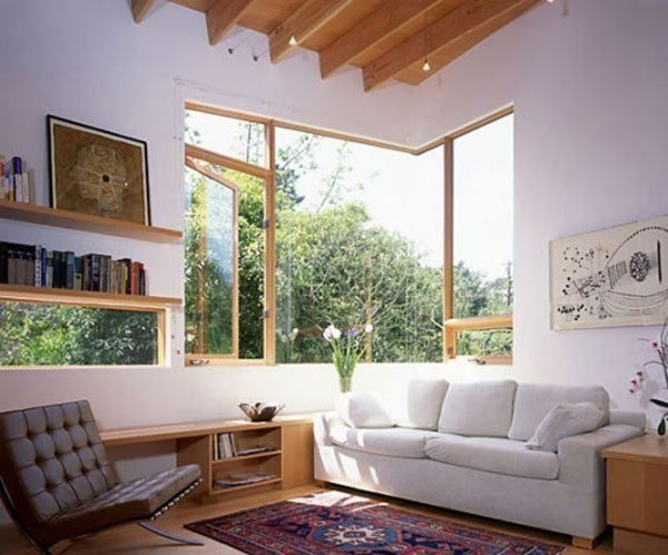 30招教你利用转角落地窗打造270度全景视角