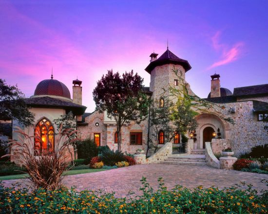 世界末日的奢华美国德州奥斯汀欧式城堡别墅
