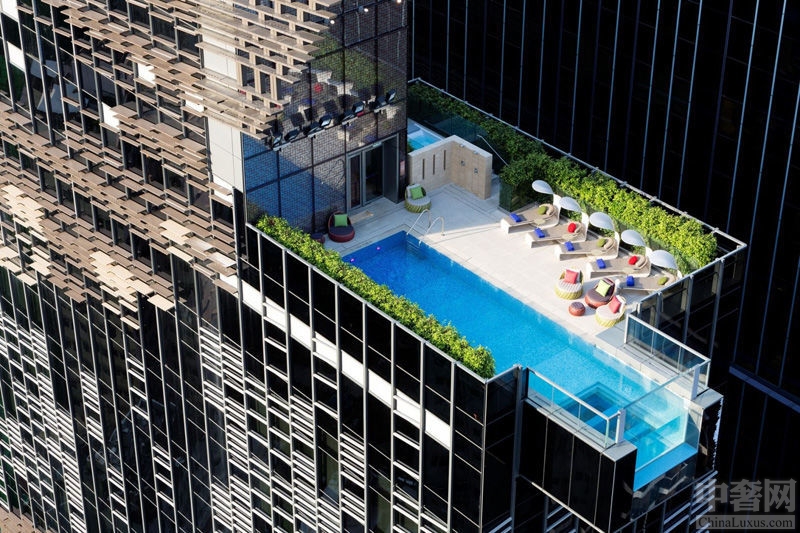 在香港半空畅泳 不恐高你就来