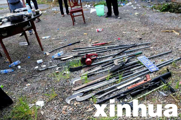 湖北荆门一黑社会性质犯罪团伙被控罪15起22人被判决