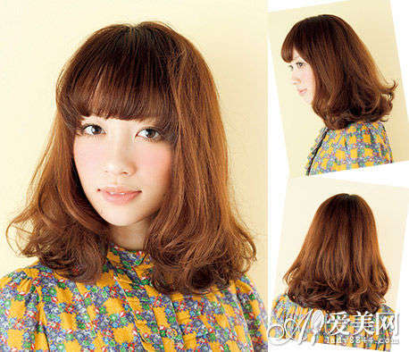 甜美减龄梨花头 女生首选潮流卷发