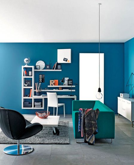 给夏居配上清凉装气质蓝绿调是正解