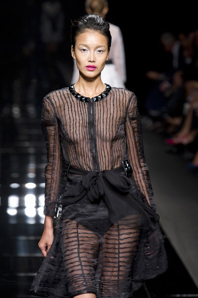 2013春夏透视装风靡多半网友表示不怕走光