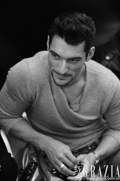 超级男模大卫甘迪入校学习不屑高富帅