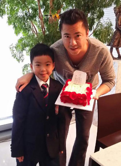 王中磊8岁儿子飚英文走红网友:专业八级(图)