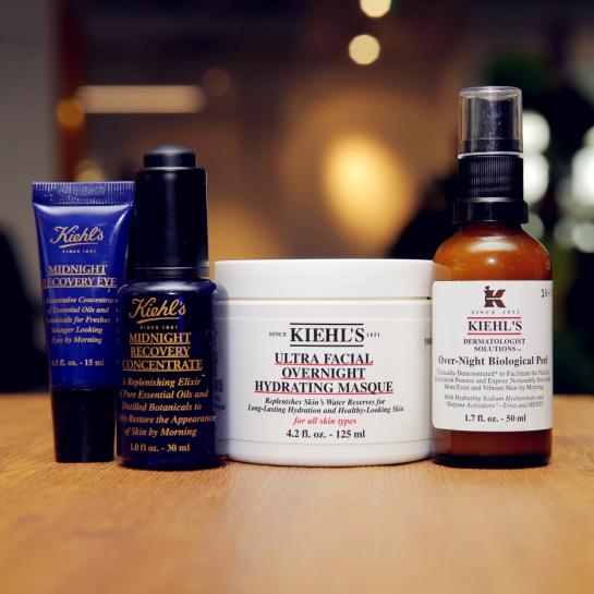 美国天然护肤品用科颜氏和肌肤说晚安