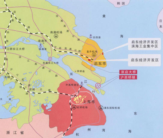 崇明岛江苏部分地图图片