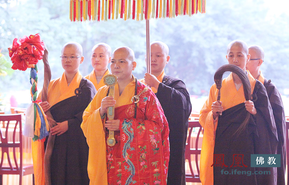 海峡两岸僧俗彭州庆祝四川尼众佛学院32周年校庆
