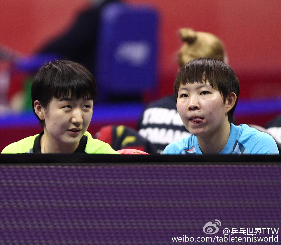 中国女乒一局未失 3-0西班牙取四连胜