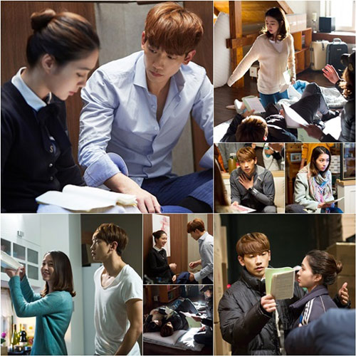 《回来吧大叔》幕后照曝光 rain李珉廷现场投入