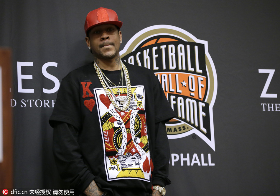 艾弗森和鲨鱼奥尼尔,姚明等入选2016奈史密斯名人堂.