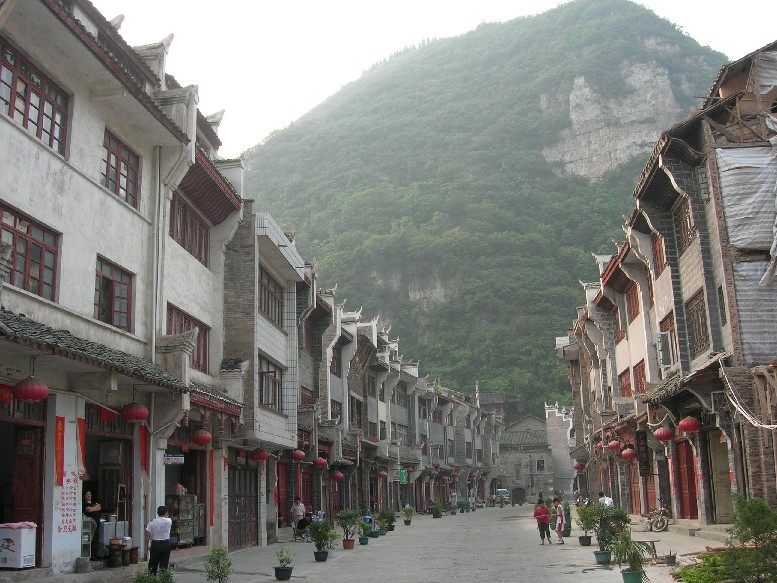 贵州太极镇镇远古镇好一处歌舞池