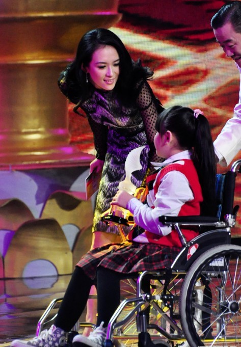 章子怡莫艳琳携手为梦想助阵梦想长大了感动全场