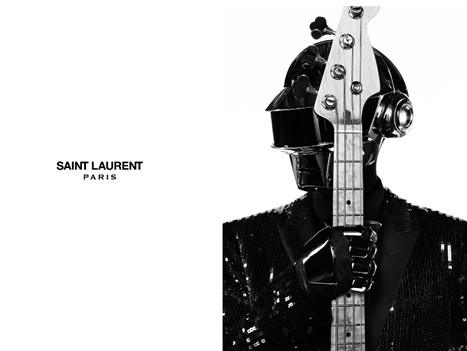法国乐队daftpunk加入saintlaurent