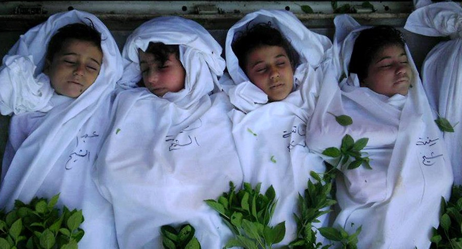 叙利亚首都郊外现大量尸体