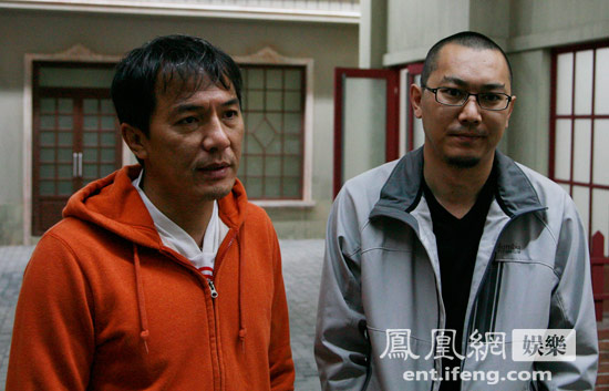 导演戴立忍和制片人马川