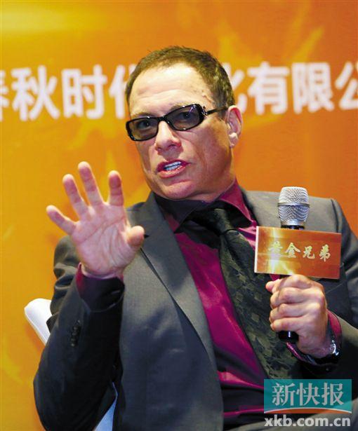 老牌动作巨星尚格云顿 来中国开公司