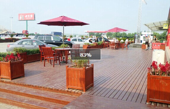 安徽高速文集服务区建成"花园式服务区"