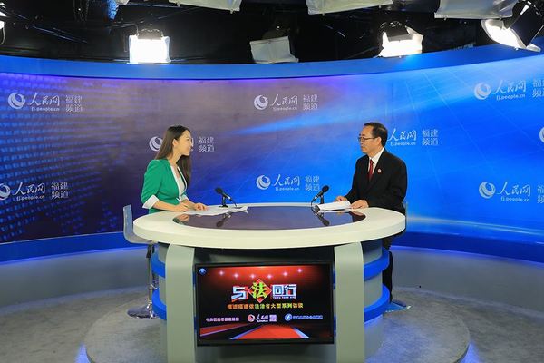 漳州市中院院长吴钟夏专访比学赶超中彰显法治精神