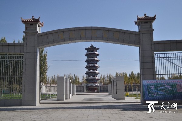 新疆阿克陶县生态文化公园即将竣工投入使用