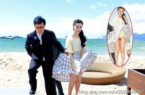 范冰冰露底裤 裙底被风掀翻春光乍泄的十大女星|范冰冰|大片_凤凰娱乐