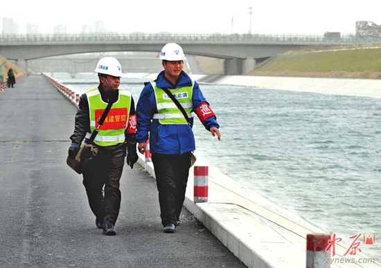 河南南水北調工程昨通水 鄭州南區市民明天喝上丹江水|水廠|清水池_鳳