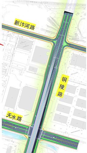 合肥铜陵路高架北延图图片