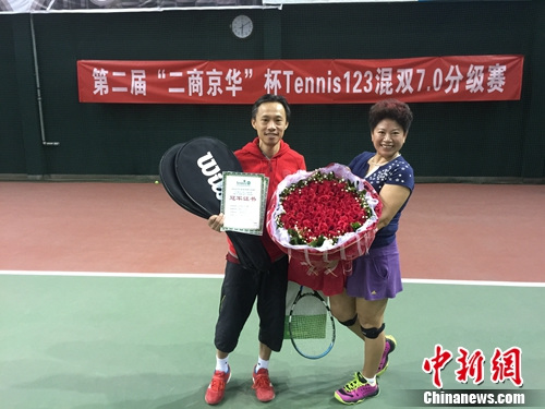 tennis123网球分级赛举行 参赛人数将继续增加