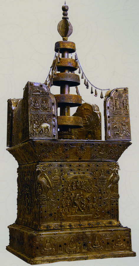 犹见佛陀 稀世珍宝佛顶真骨_佛教频道_凤凰网